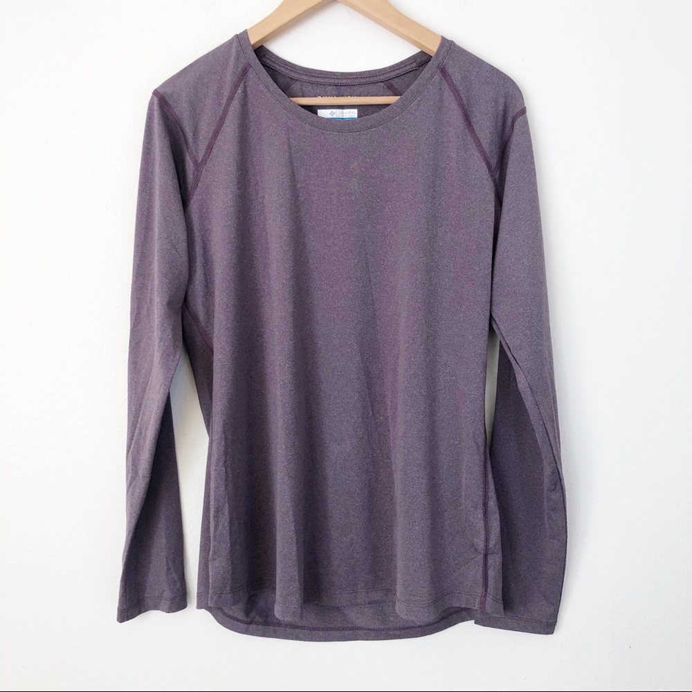 Columbia Omni-Wick Long Sleeve Athletic Shirt Top